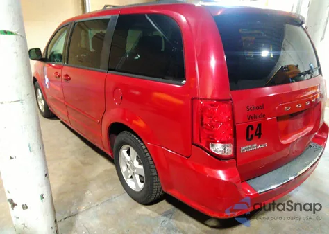 2013 Dodge Grand Caravan Sxt z USA, uszkodzony, nr VIN 2C4RDGCG4DR655402